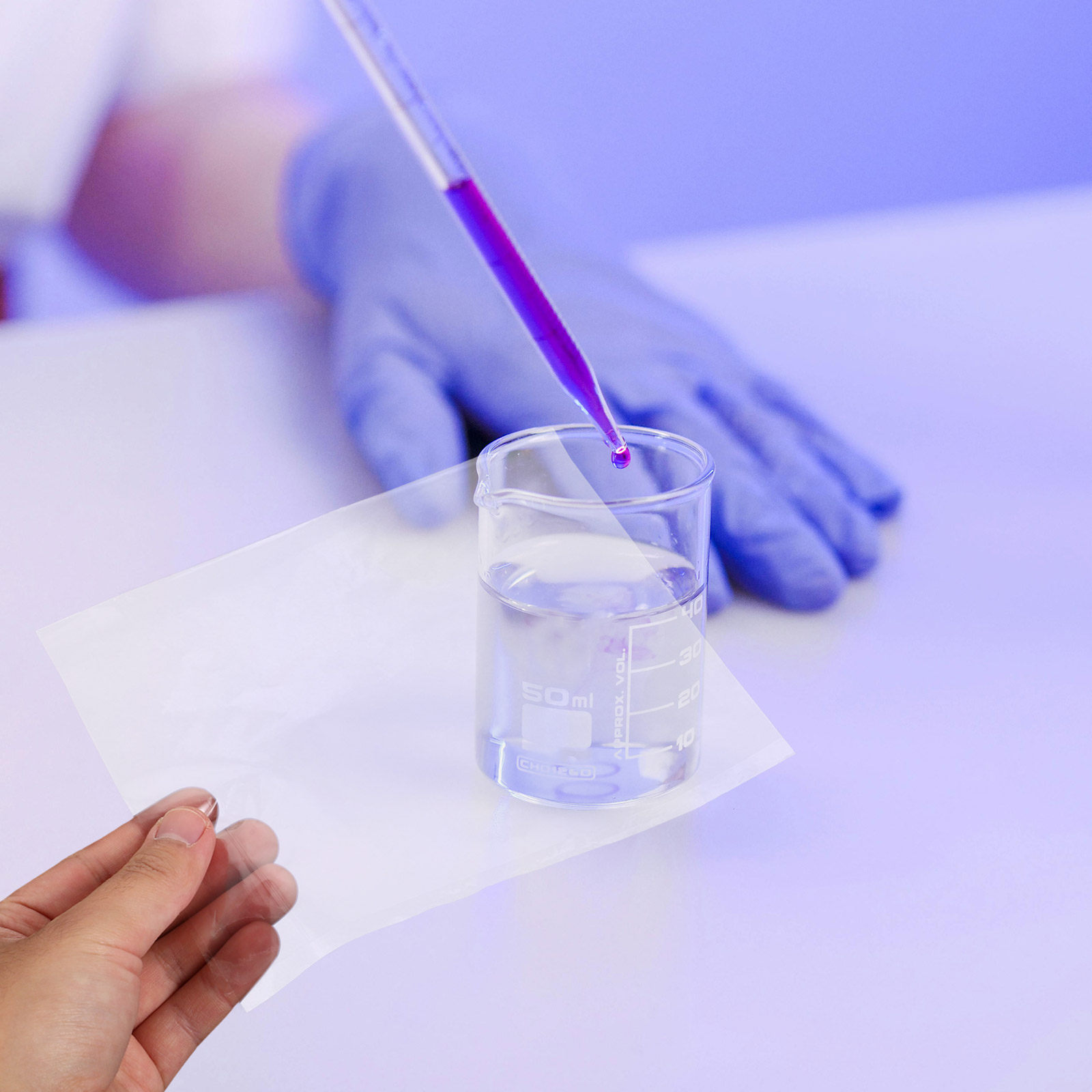 Science Experiment - Films en papier sulfurisé pour expériences