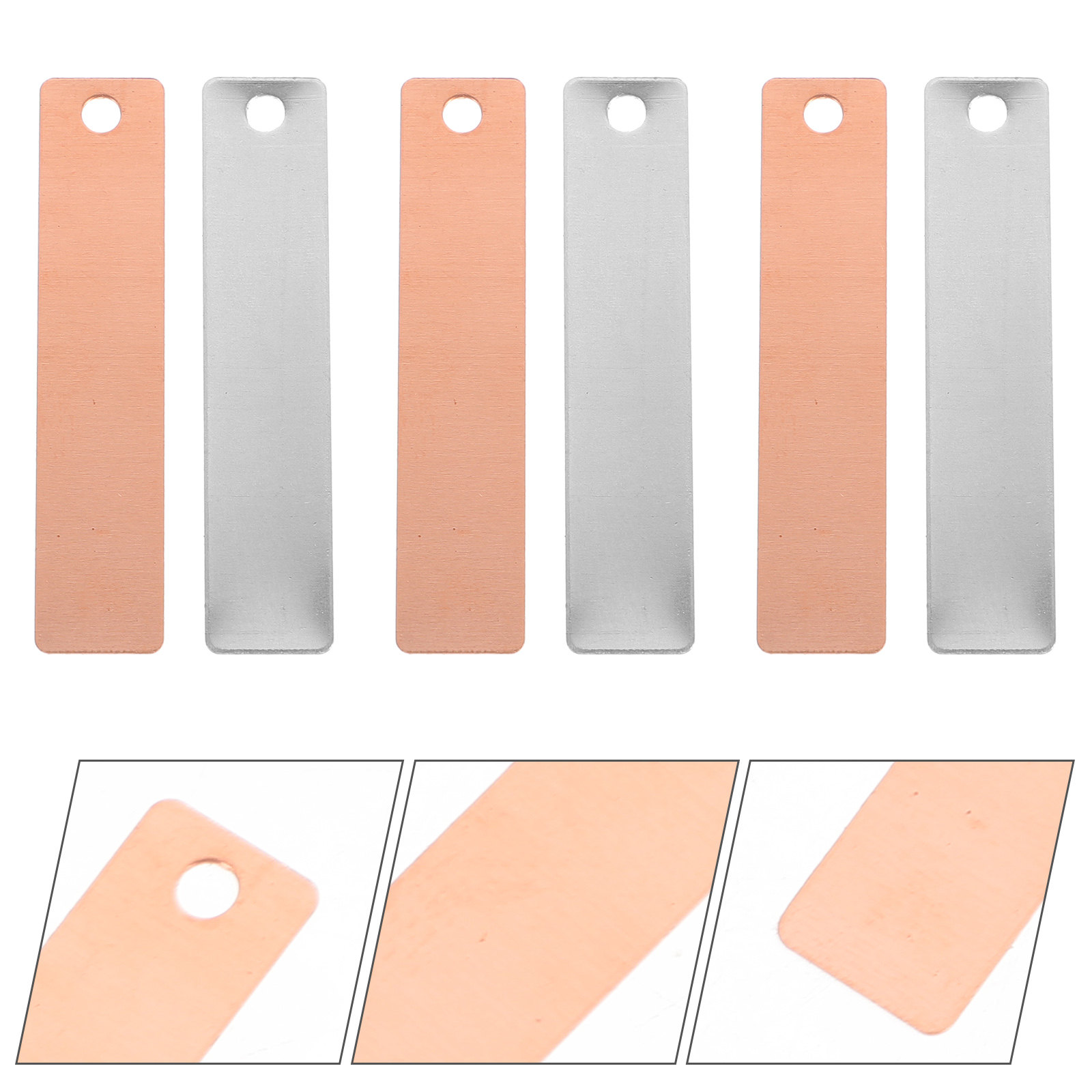 Science Experiment - Plaques de cuivre et bandes de