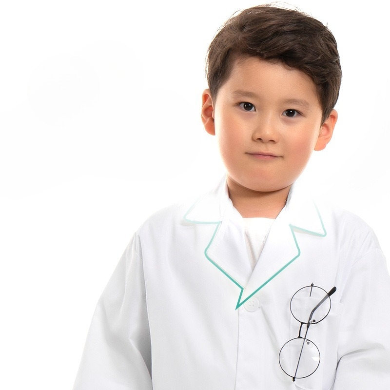 Science Experiment - Manteaux blancs pour enfants, uniformes de