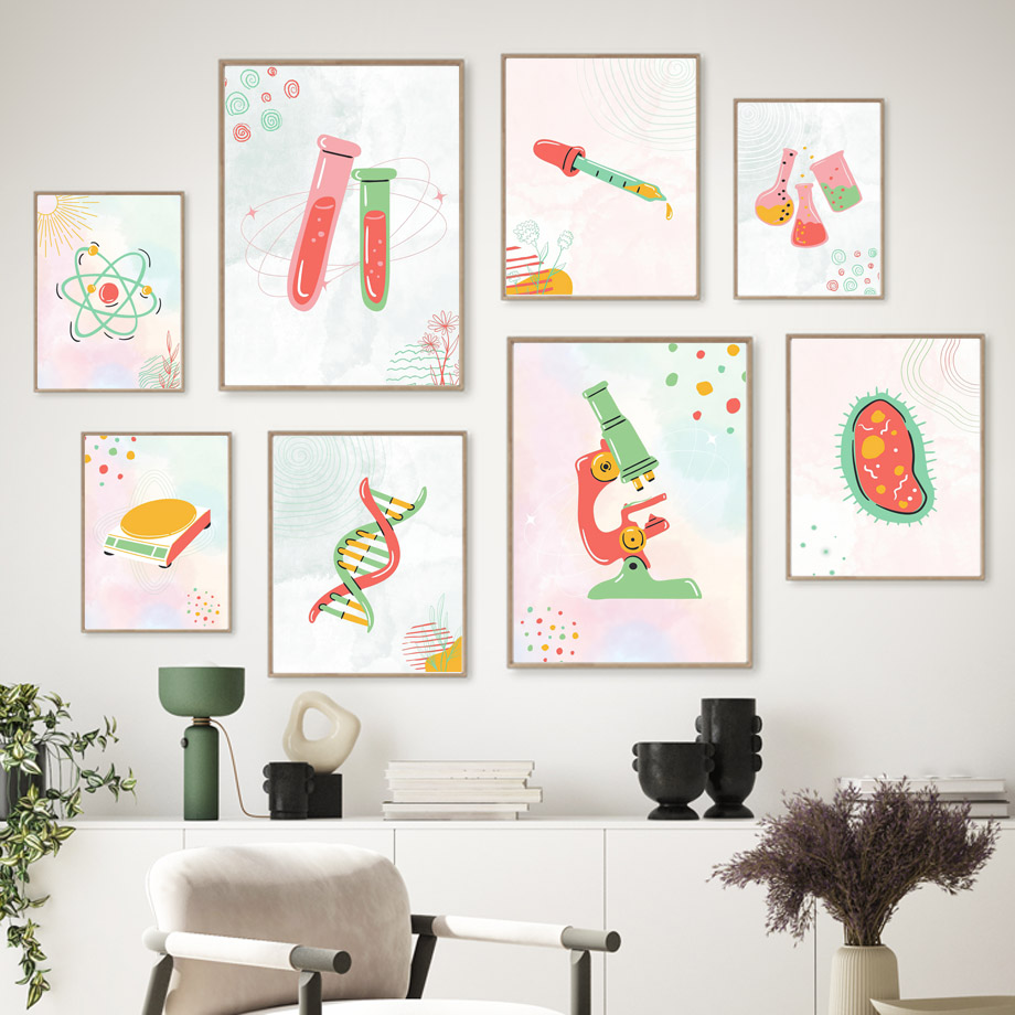 1 toile sans cadre, impression - Science Nursery avis et prix