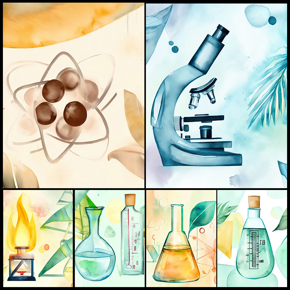 Dessin animé chimie Science bé - Science Nursery avis et prix